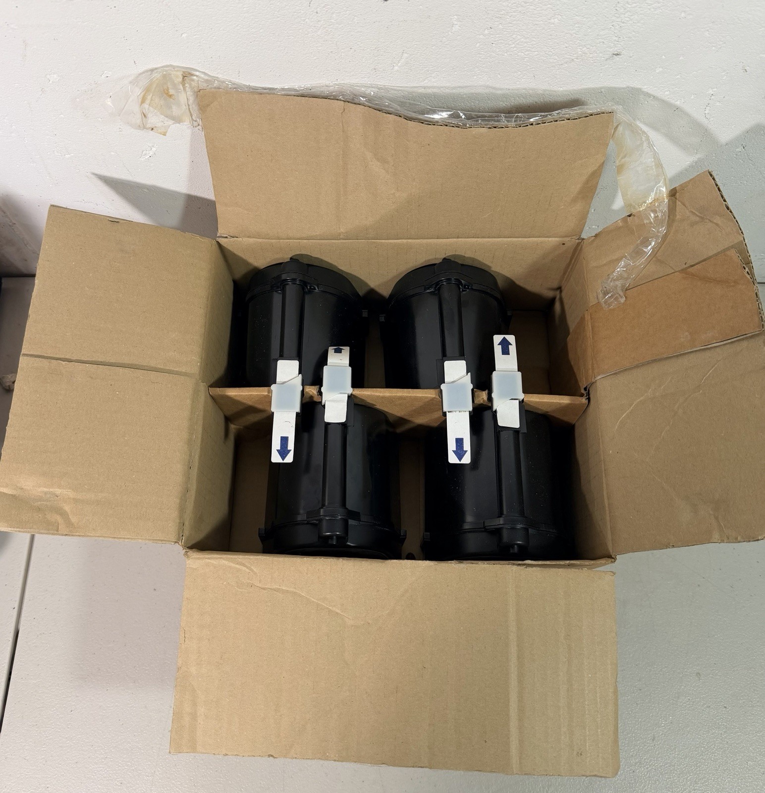 4-PCS Genuine Toshiba T-1710 Black Toner T1710 Toshiba 1650 1710 2050 2310 2500