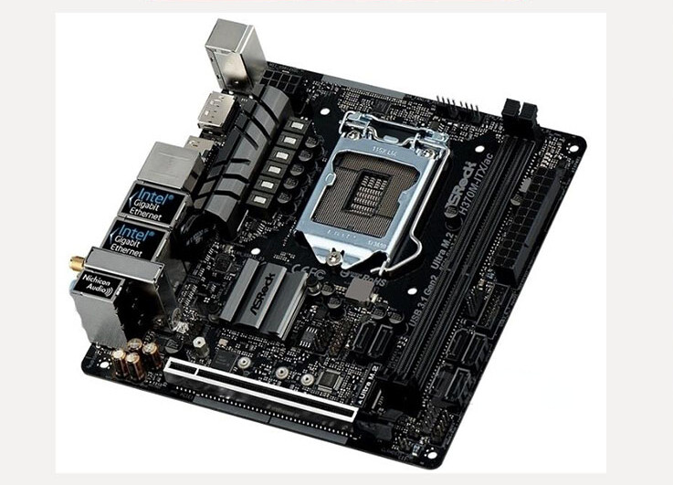 For ASRock H370M-ITX/ac Desktop Intel H370 H370M Motherboard DDR4 LGA 1151