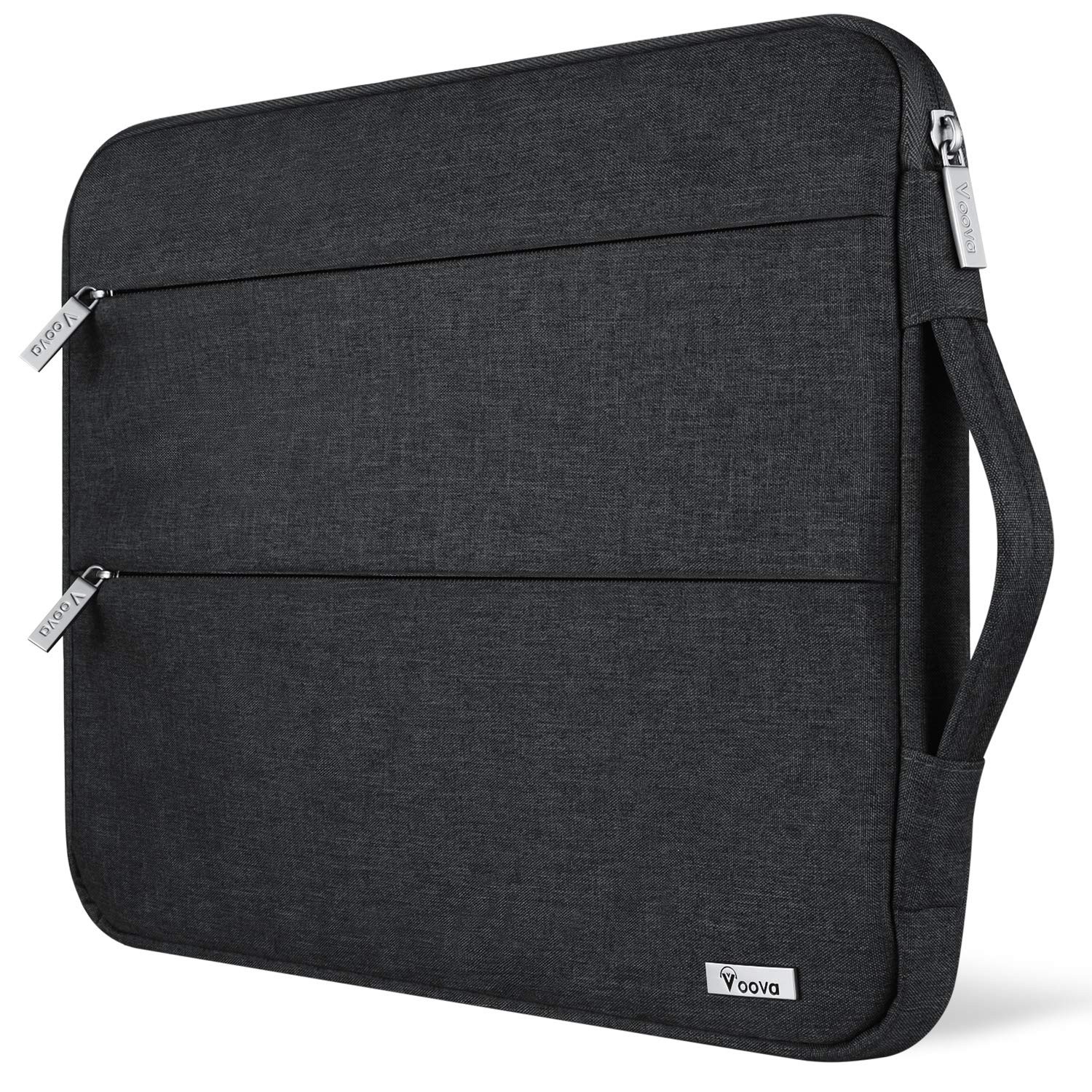 Voova 15.6-16 Inch Laptop Sleeve, Case, MacBook Inch, Black