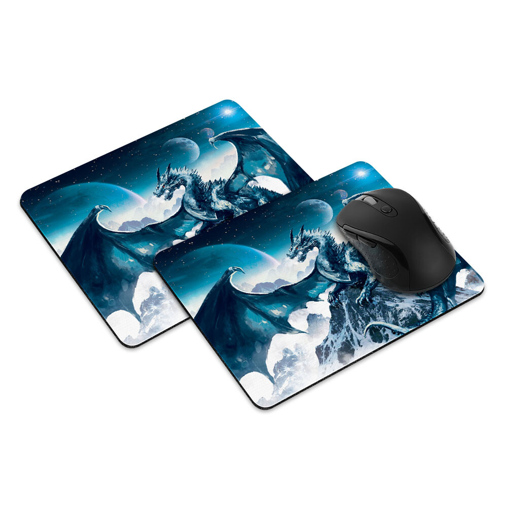 2pcs Gaming Mouse Mat Pad Non-Slip Rectangle Mousepad For Computer PC Desk