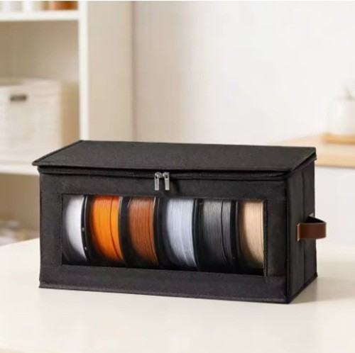 2 Pack Filament Storage Box  3D Printer Container Holds 12 Rolls