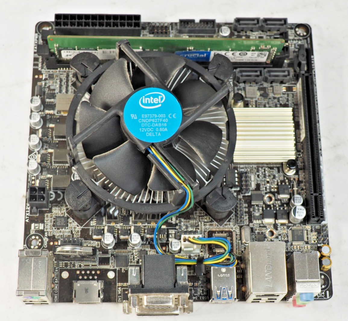 ASUS H110I-PLUS Mini ITX LGA1151 Motherboard w/Pentium G4400 & 4GB RAM