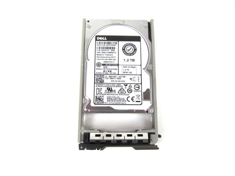 HGST HUC101812CSS200 1.2TB 10K SAS 2.5" 12G HDD Dell 0B34157 
