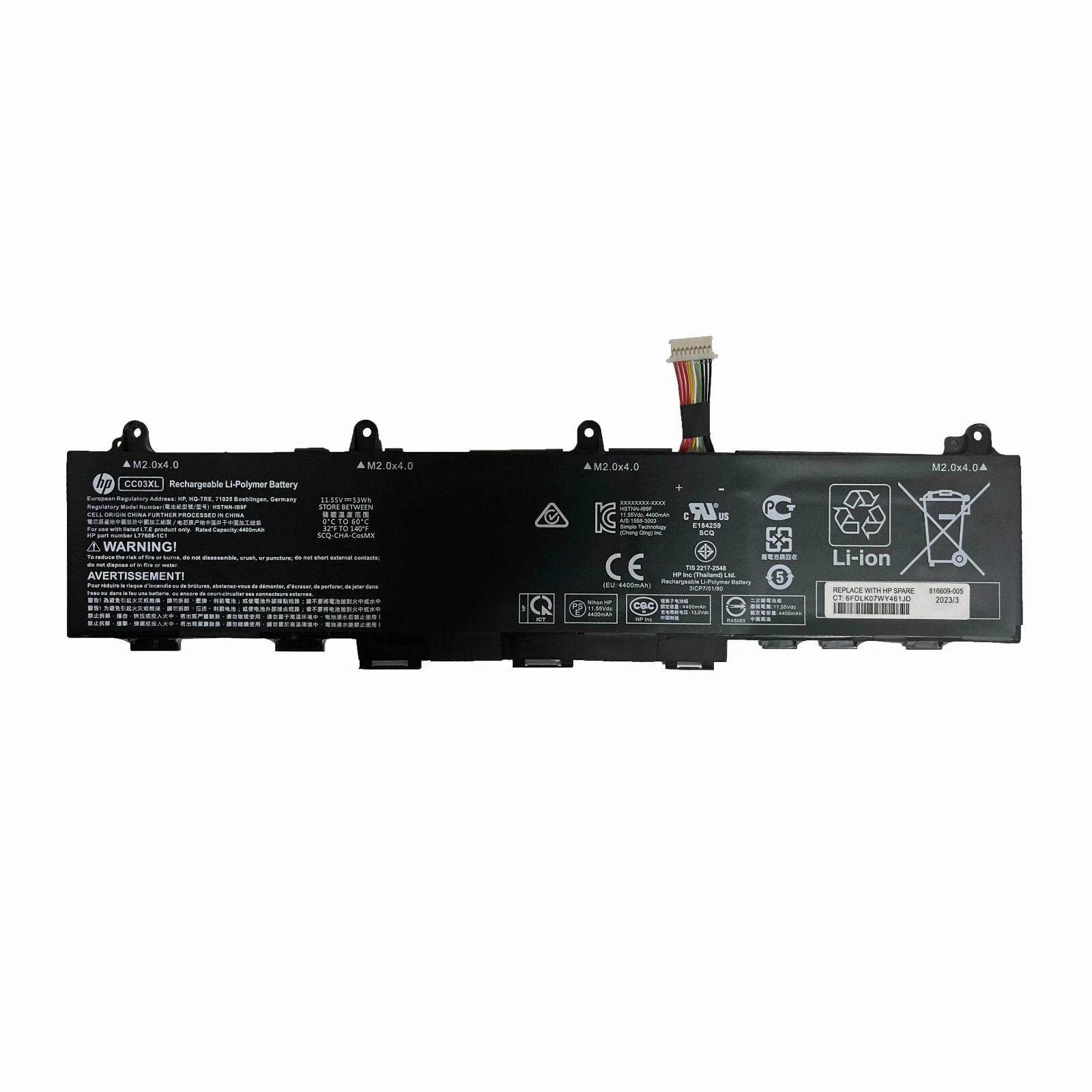 NEW Genuine CC03XL Battery For HP EliteBook 830 835 840 845 G7 840 G8 L78555-005