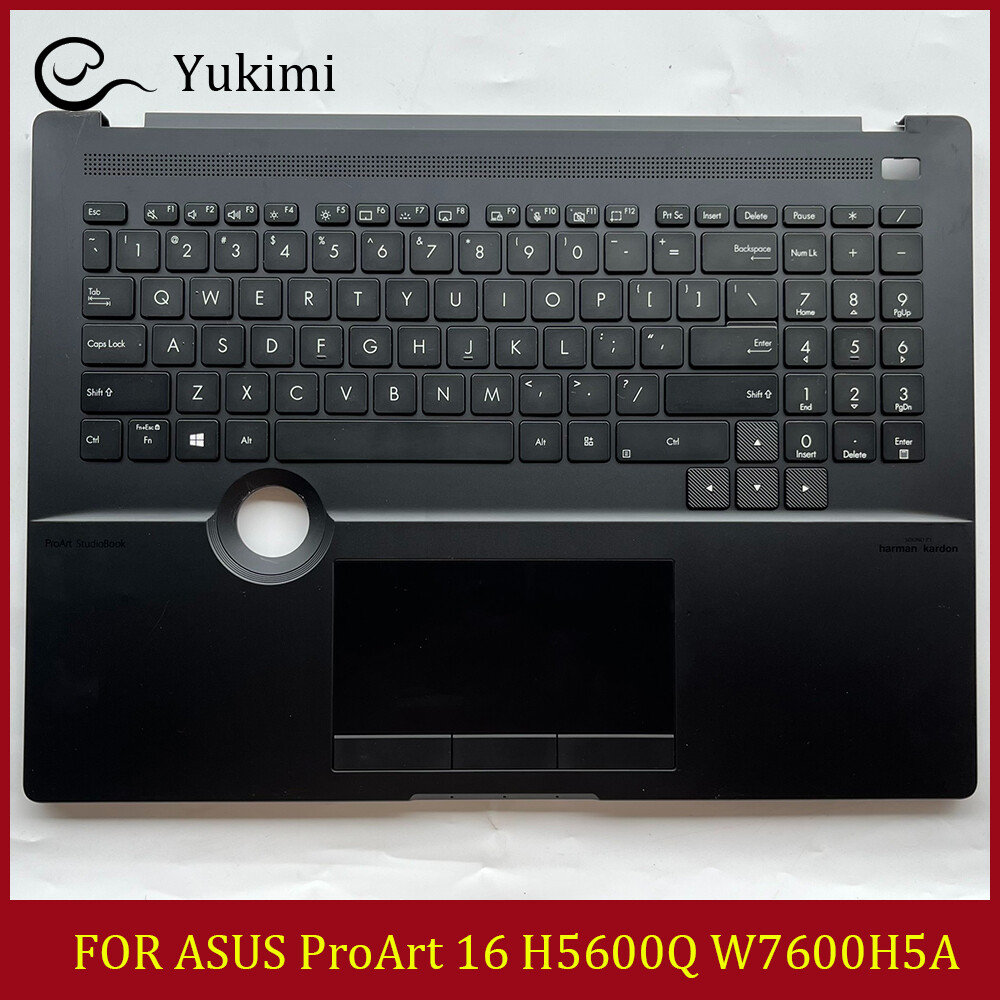 FOR ASUS ProArt 16 H5600Q W7600H5A Black C Shell Cover Upper Palmrest Keyboard