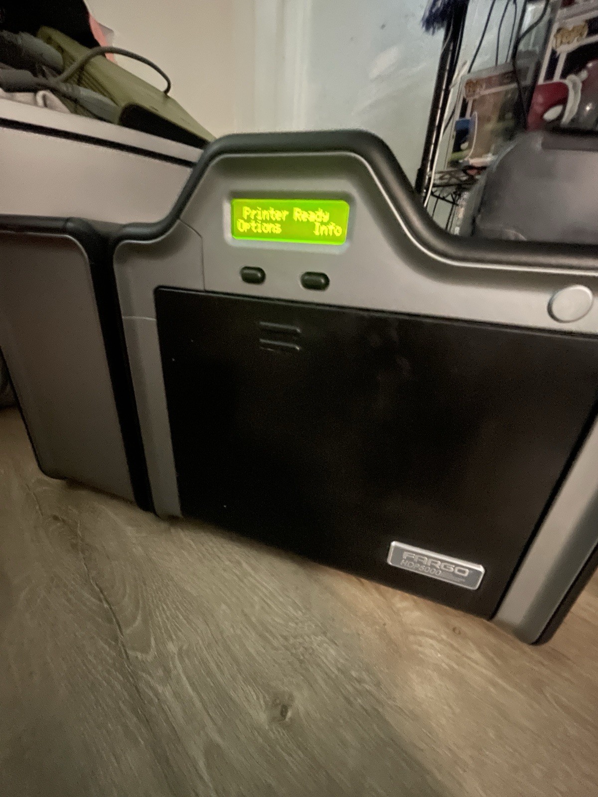 Dual Sided Fargo HDP5000 Color ID Card Printer