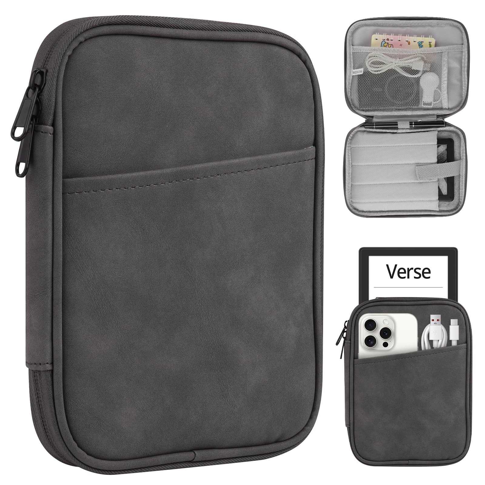 Universal Sleeve Bag for 6",6.8",7" Kindle Paperwhite/Colorsoft 2024-2012 Com...