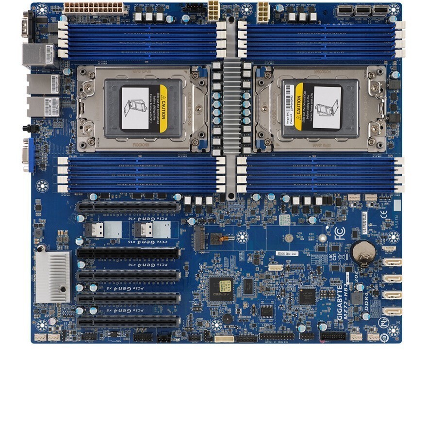 GIGABYTE MZ72-HB2 REV3.1 SP3 DDR4 E-ATX Server Motherboard ForAMD EPYC 7002/7003