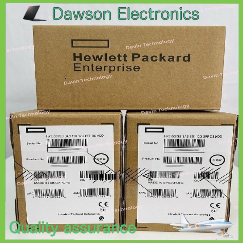 872357-B21 HPE 872513-001 400GB 6G WI LFF SCC 3.5" SATA SSD NEW