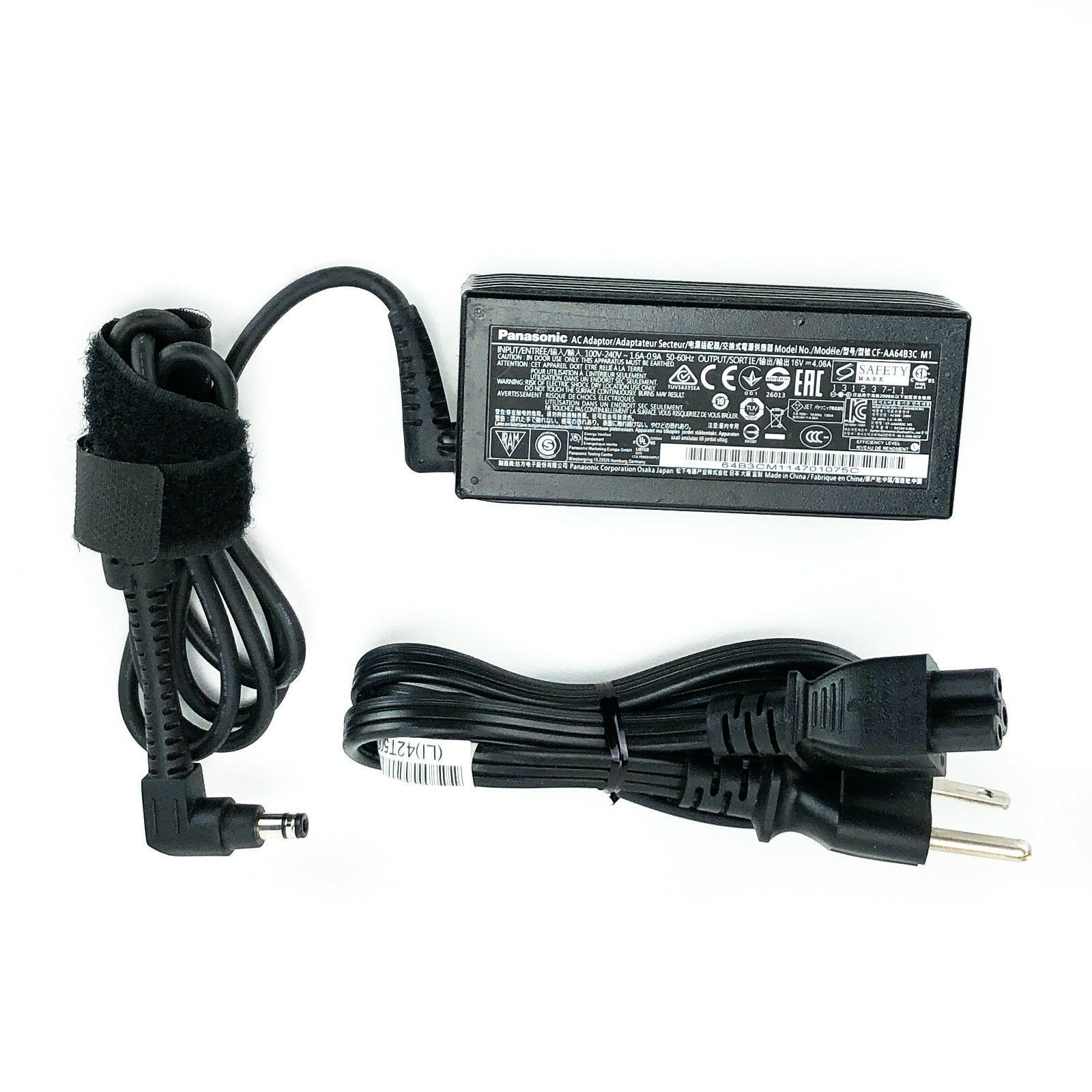 Original Panasonic AC/DC Adapter 65W for Toughbook Laptop CF-19 CF-20 OEM w/PC 