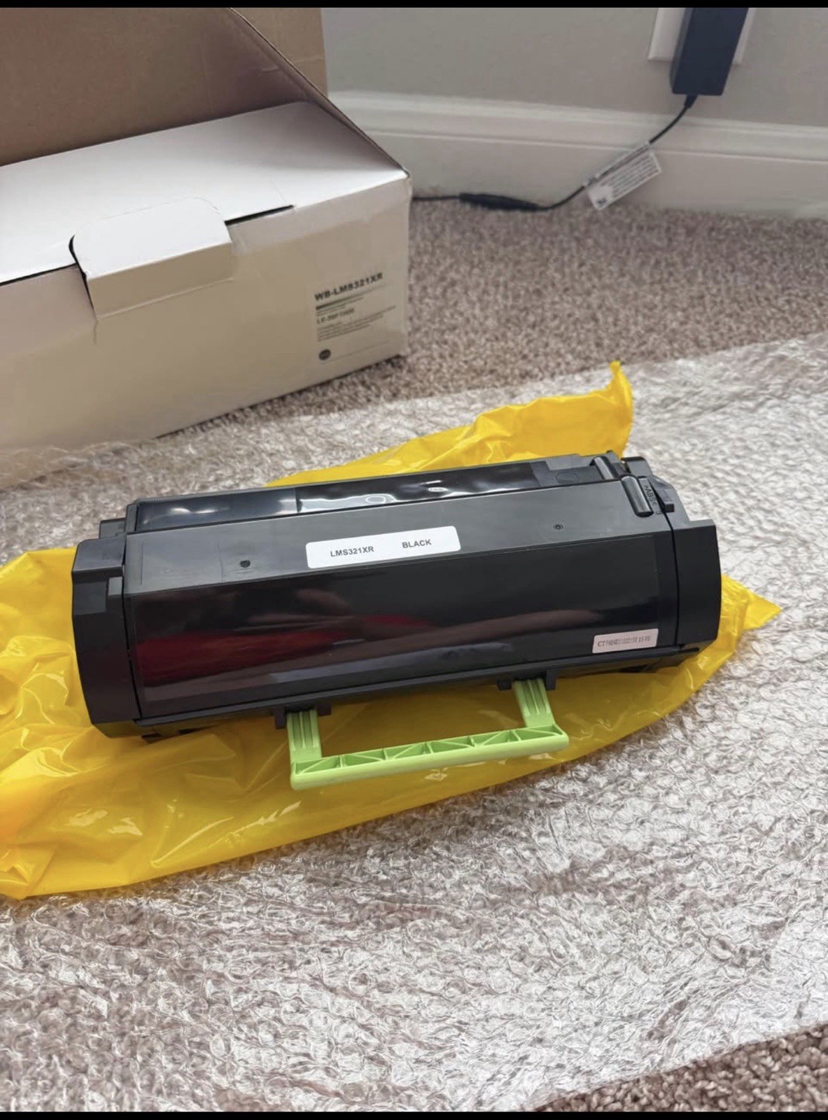 WB-LMS321XR Compatible Black Laser Toner for Lexmark MS321dn MS421dn