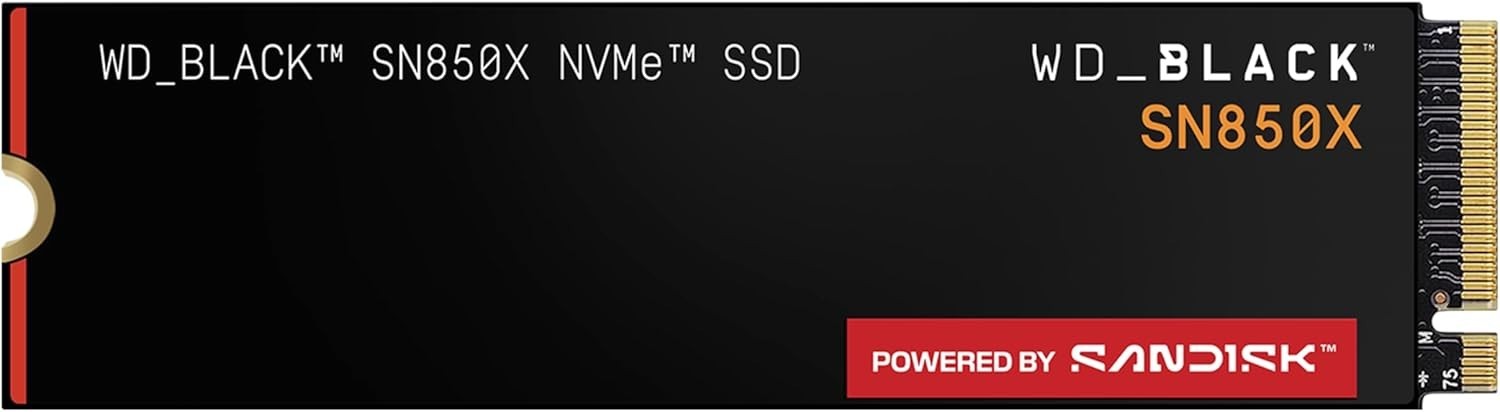 WD_BLACK SN850X NVMe M.2 2280 2TB PCI-Express 4.0 x4 Internal Solid State Drive