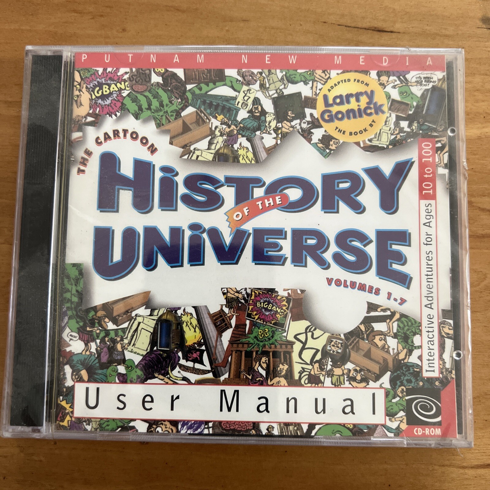 NEW The Cartoon History Of The Universe User Manual by Larry Gonick (CDROM) OOP