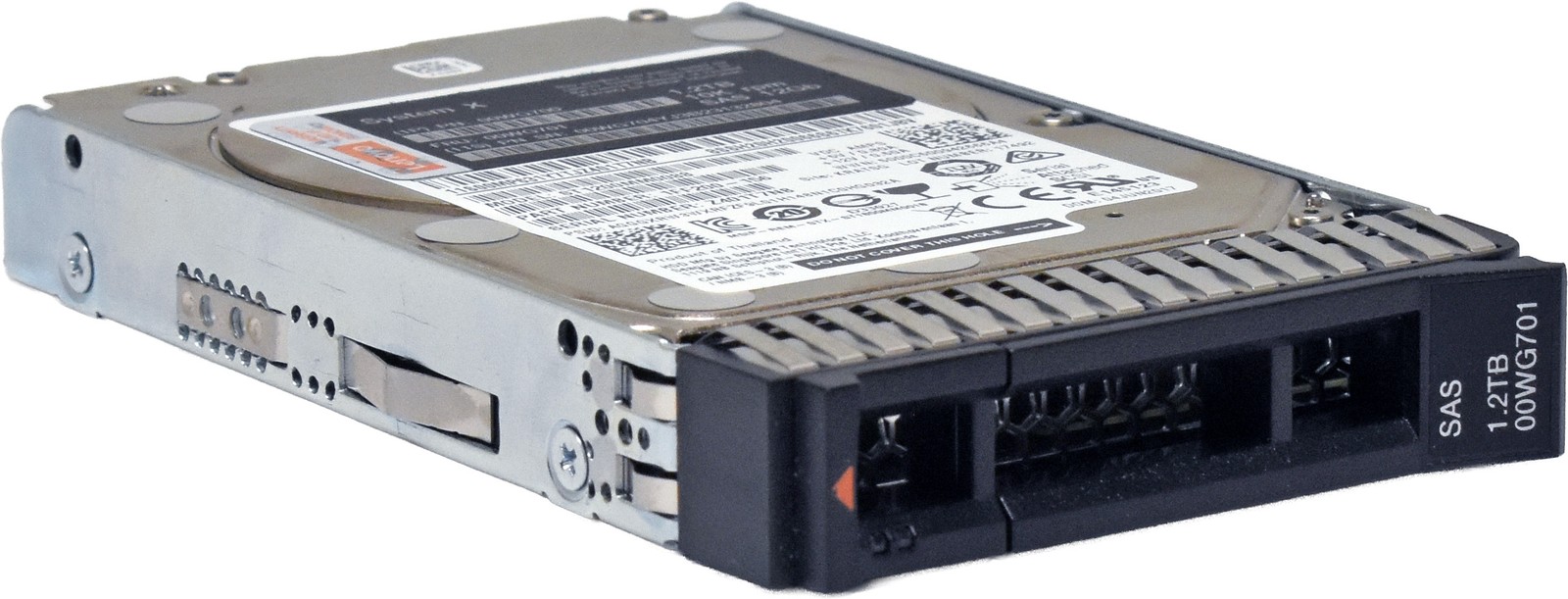 IBM Lenovo 1.2TB 2.5” 10K 12G SAS HDD 00WG701 +Caddy