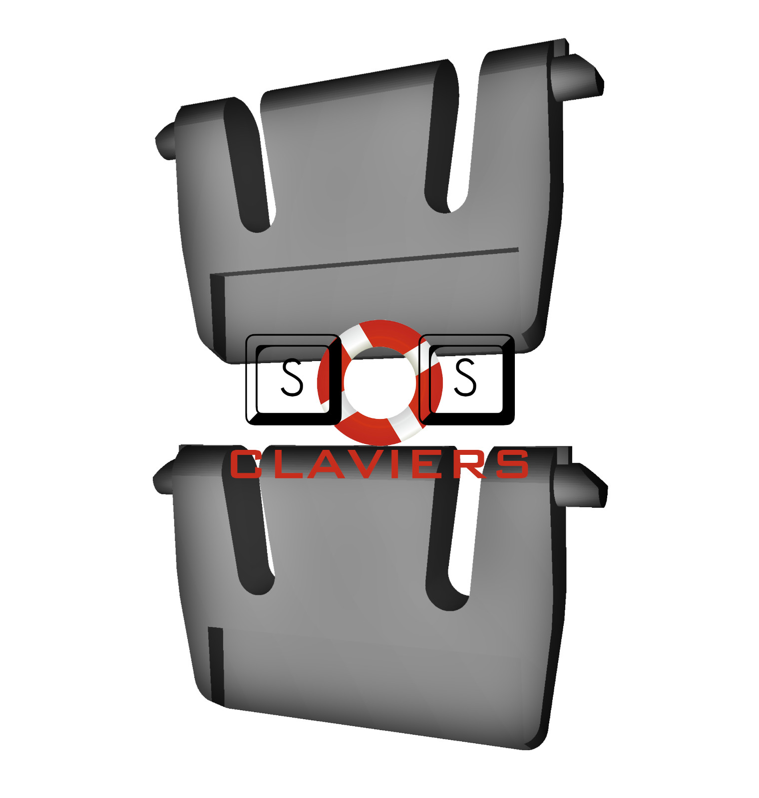 Replacement Feet for Roccat Horde / Roccat Horde Aimo Keyboard