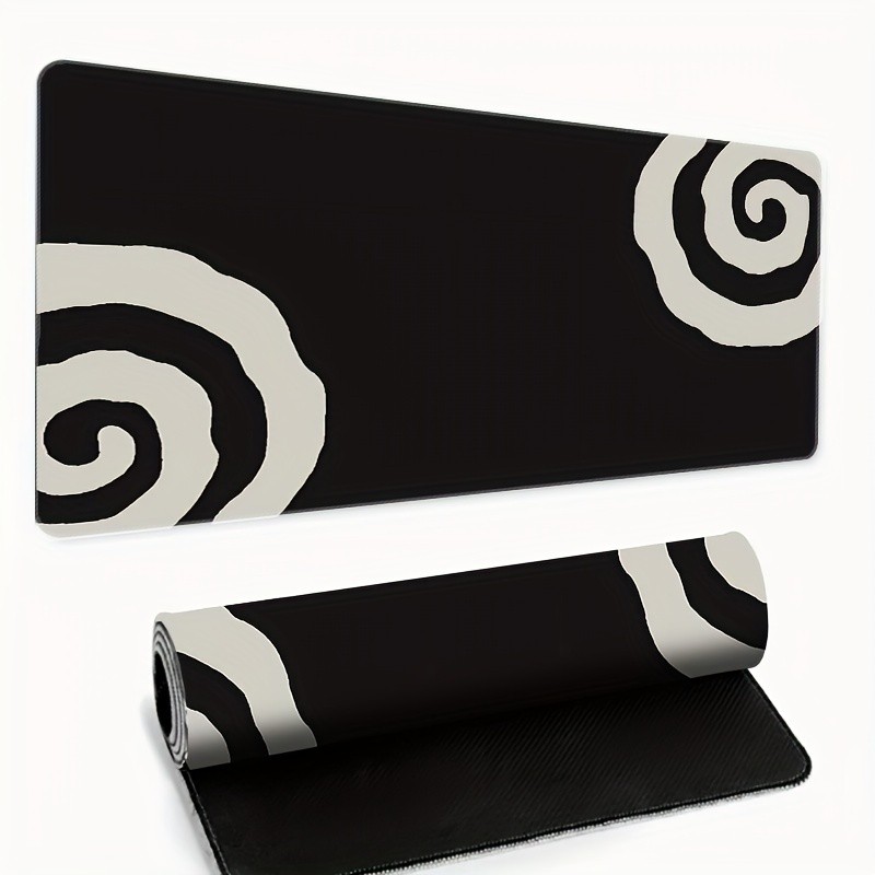1pc Extra Large Non-Slip Rubber Mouse Pad with Thermal Insulation - Smooth Sur