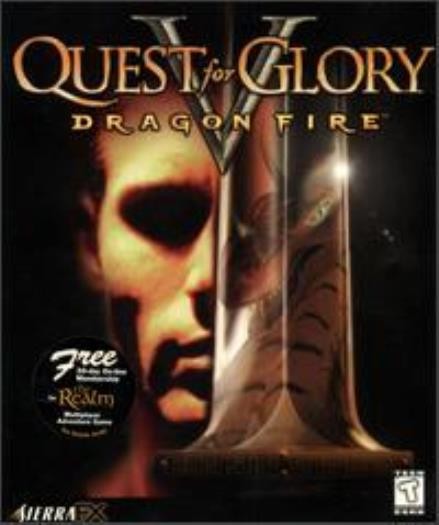 Quest for Glory V 5 Dragon Fire PC MAC CD horrible monsters role-playing game