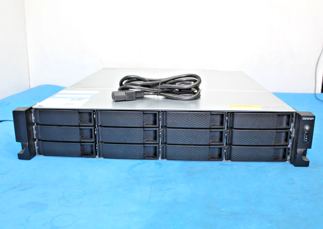 QNAP TS-1263U-RP AMD GX-420MC SOC UP TO 2.0GHz 4GB 12 Bay Storage W/1x6TB HDD T9