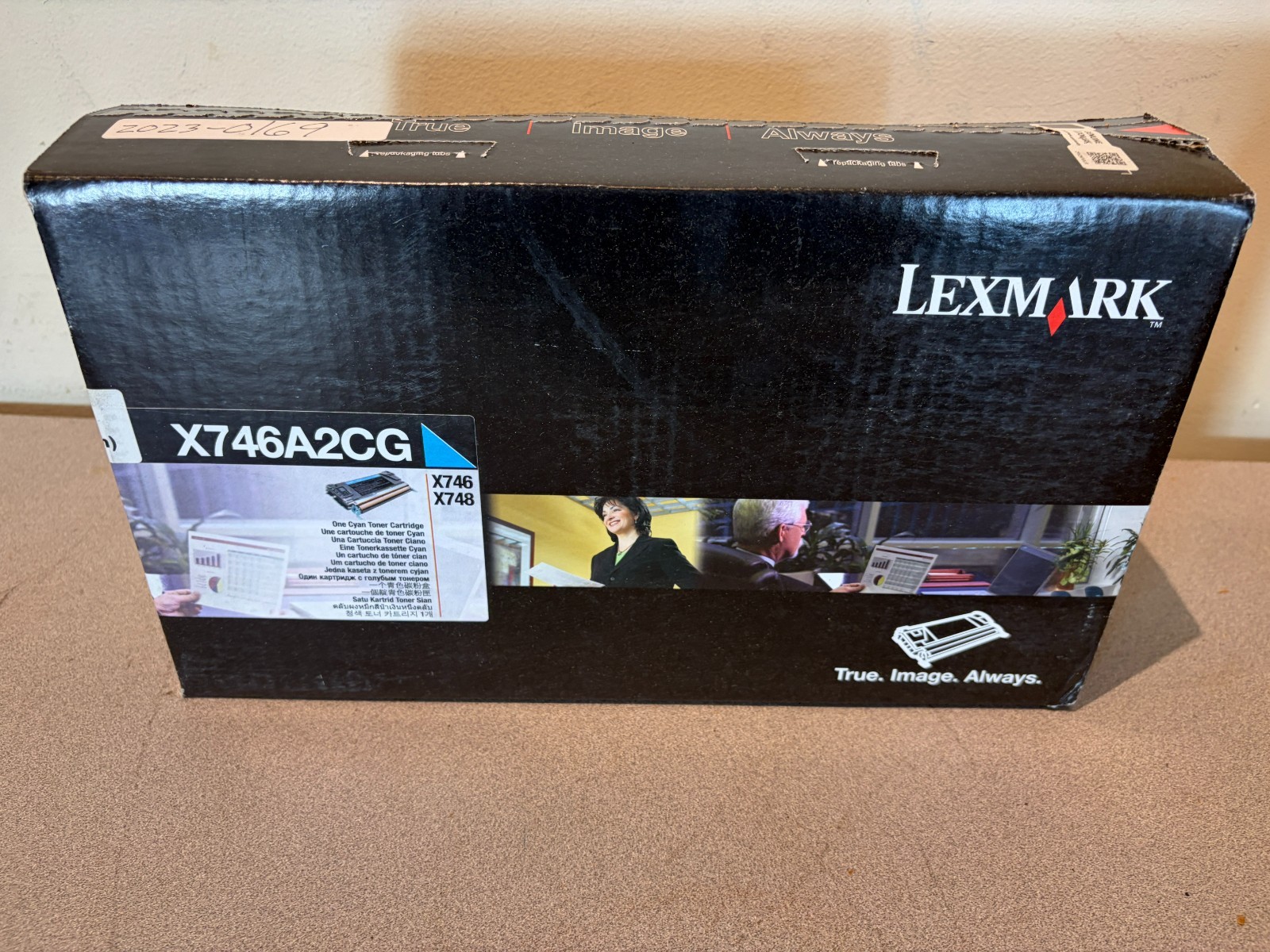 Lexmark X746A1CG Cyan Return Program Toner Cartridge OEM Sealed