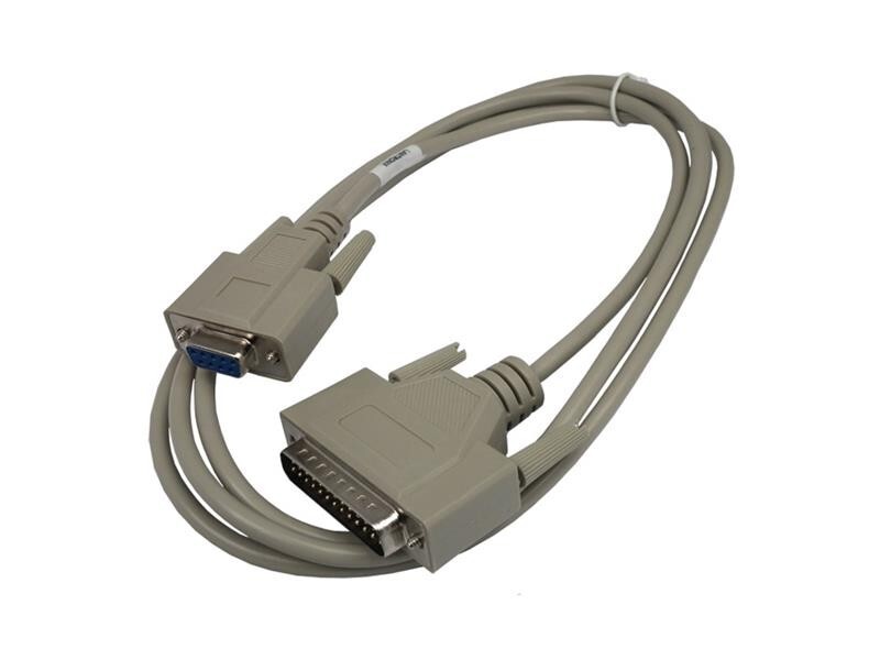 Lantronix 500-163-R CABLE MODEM DB9F TO DB25M 6 FEET
