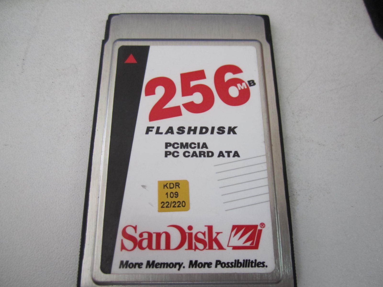 SanDisk 256mb PCMCIA PC Card ATA