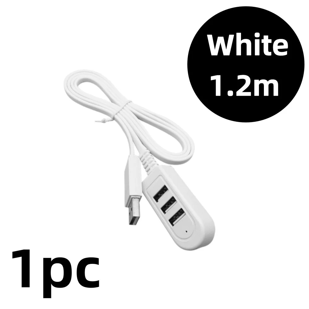 USB Hub 2.0 Multifunction USB Splitter Adapter Cable 1.2m Mini Hub For PC Laptop