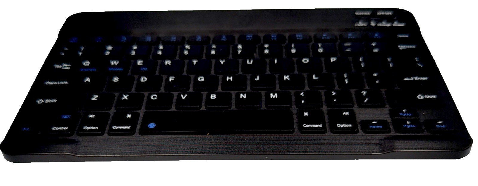 Keyboard Portable Slim wireless  Universal 4 Tablet/Phone Lightweight 10”Black