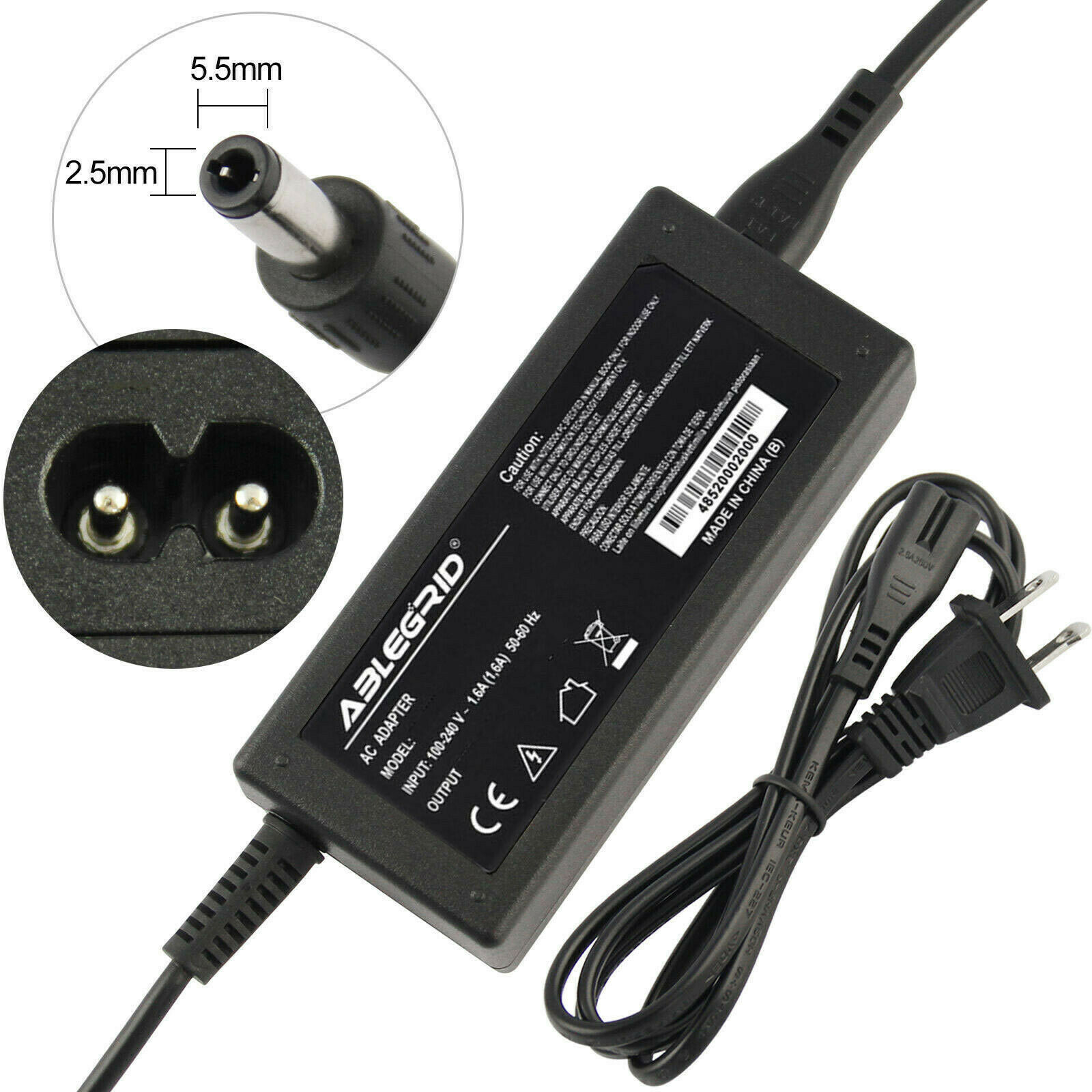 AC Adapter Charger For Asus U56E-RBL5 U56E-RBL7 U56E-RBL8 U56E-BAL7 Power Supply