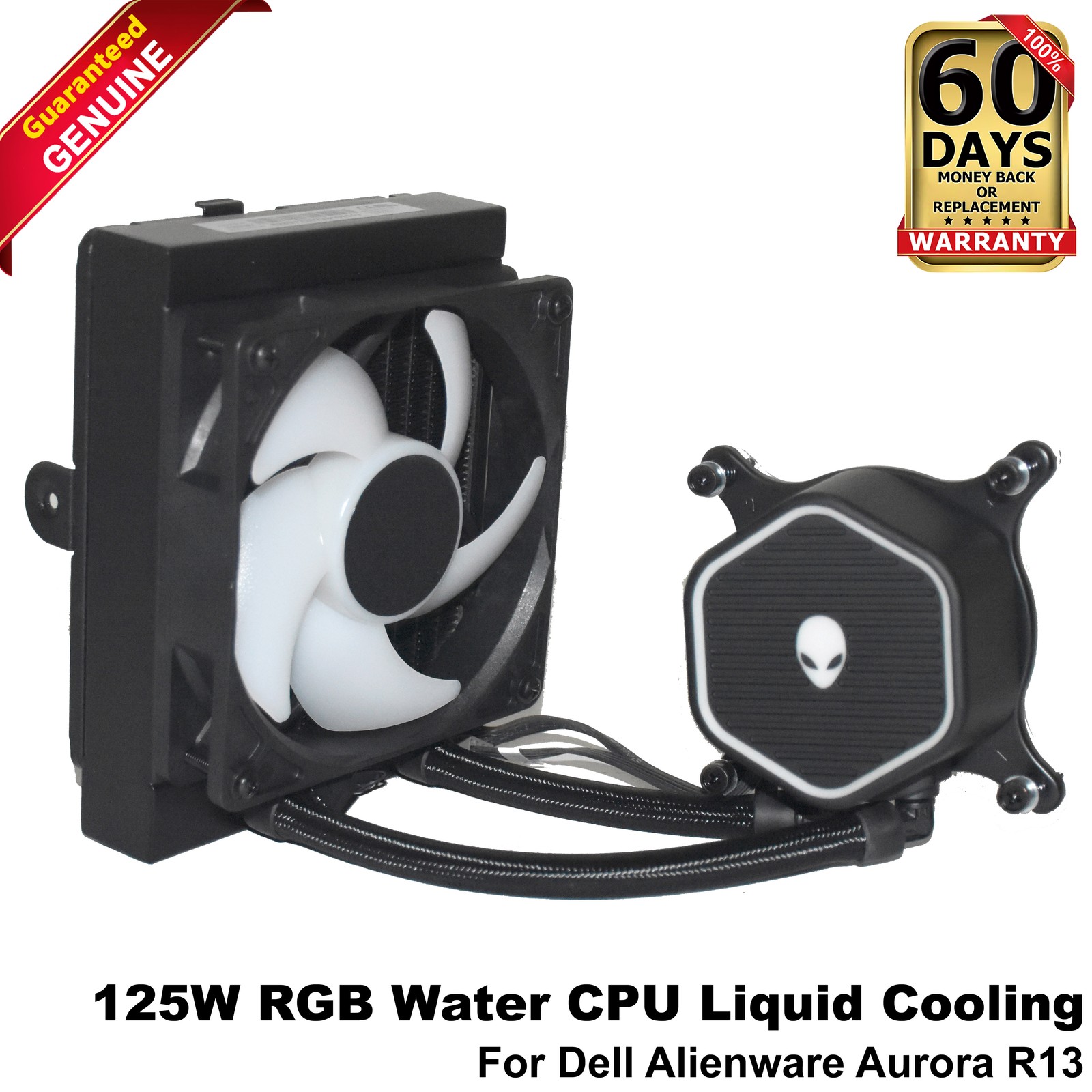 Dell Alienware Aurora R13 R14 120mm Cryo-Tech RGB Liquid CPU Cooler 27WXG