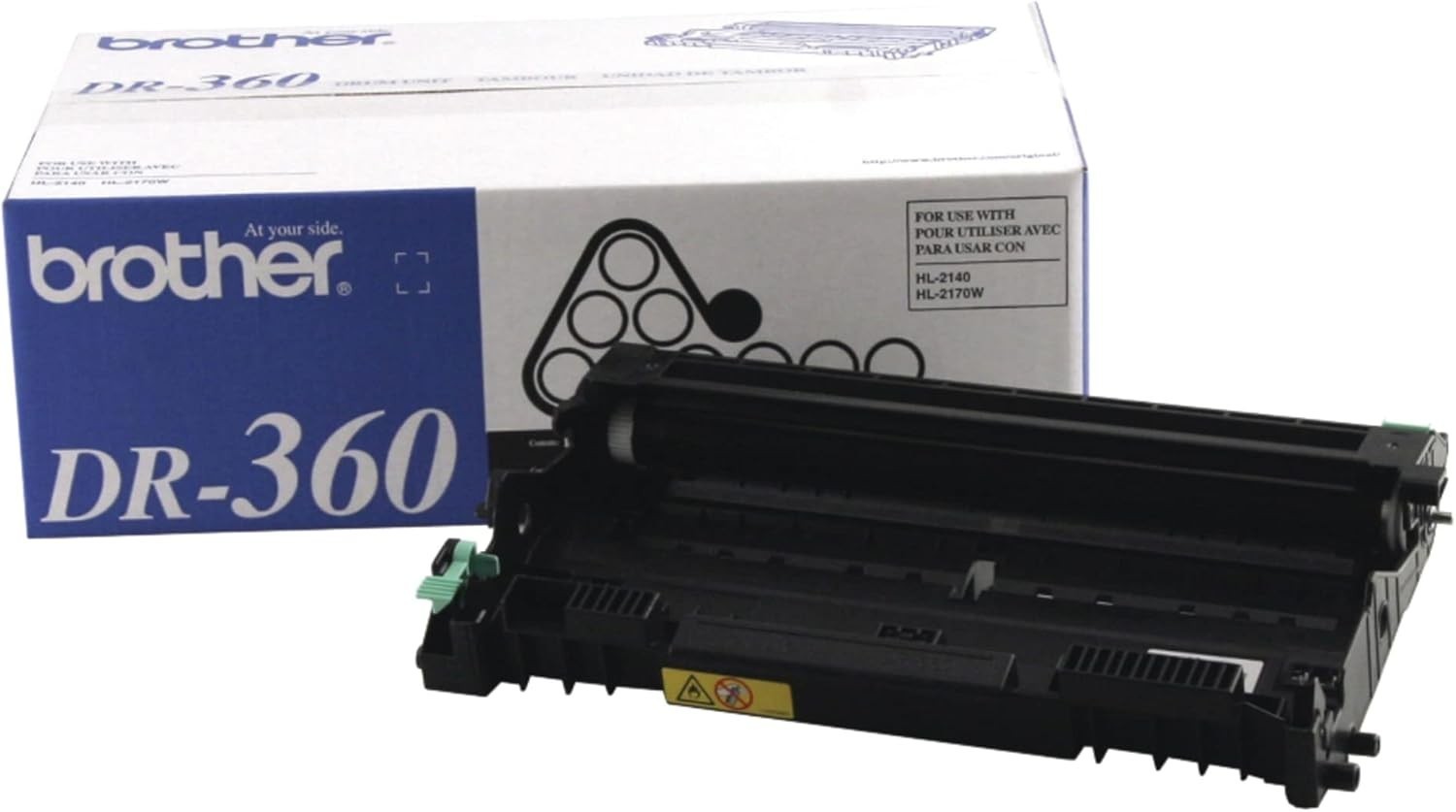 Genuine Brother DR360 Drum Unit 12,000 Page Yield for MFC-7840W Printer