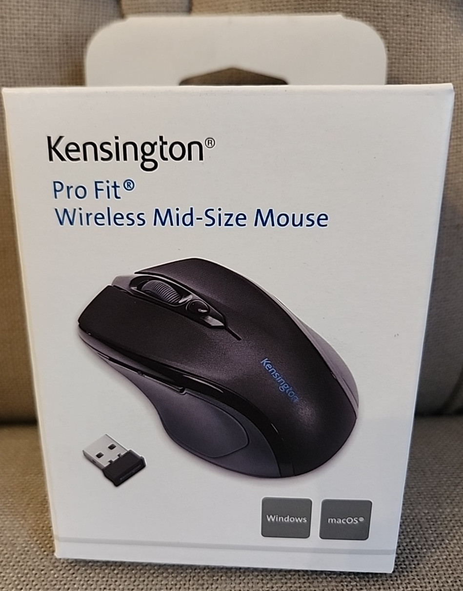 KENSINGTON PRO FIT WIRELESS MID-SIZE MOUSE
