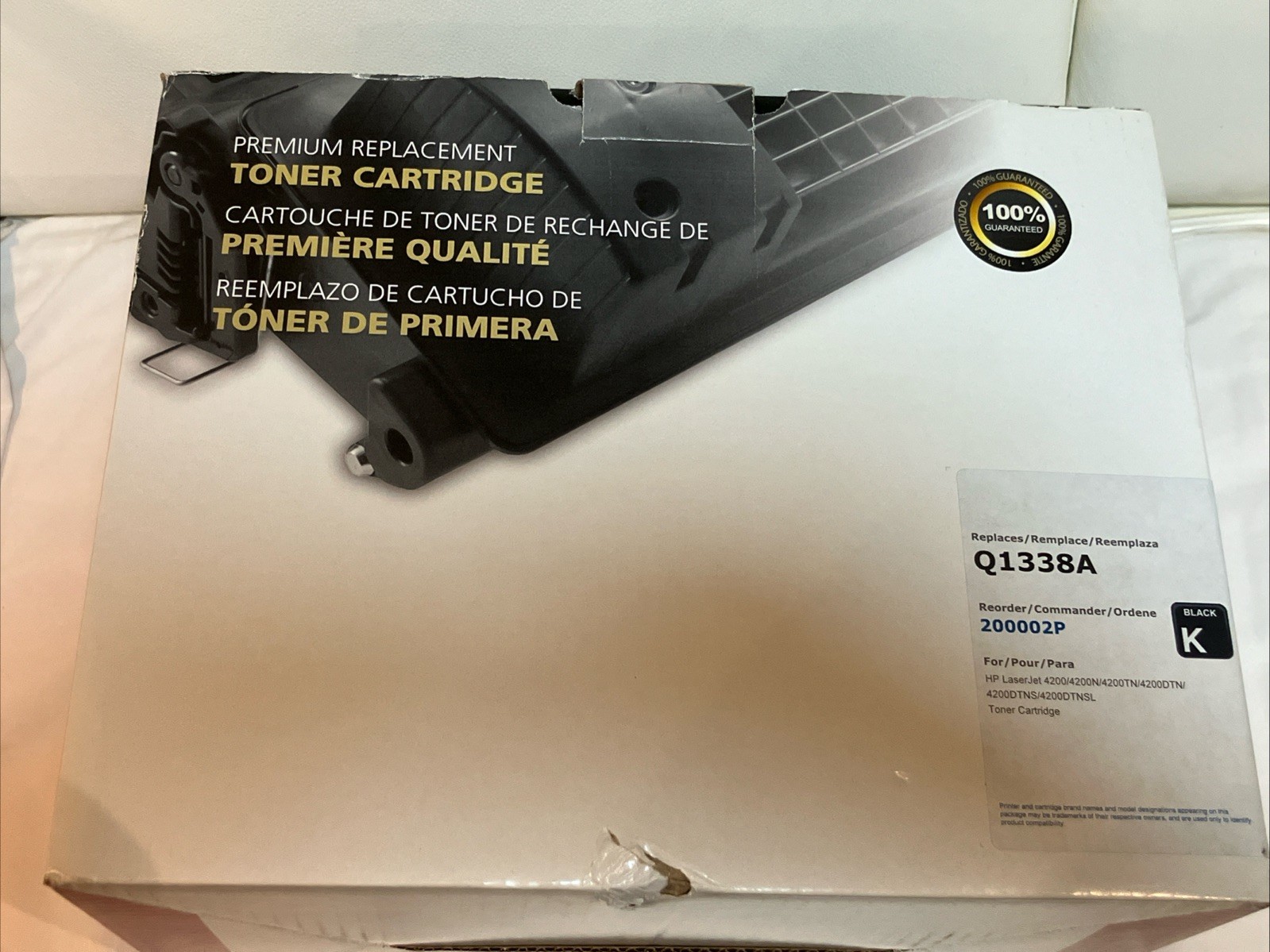 *NEW*GENUINE HP COMPATIBLE TONER Q1338A 38A (LJ 4200, 4250, 4300)