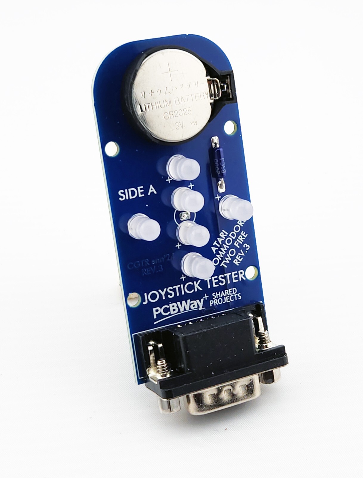 🕹️ Joystick Tester Amiga, Atari, C64 , Commodore Dsub 9 Pin Battery Operated 🕹