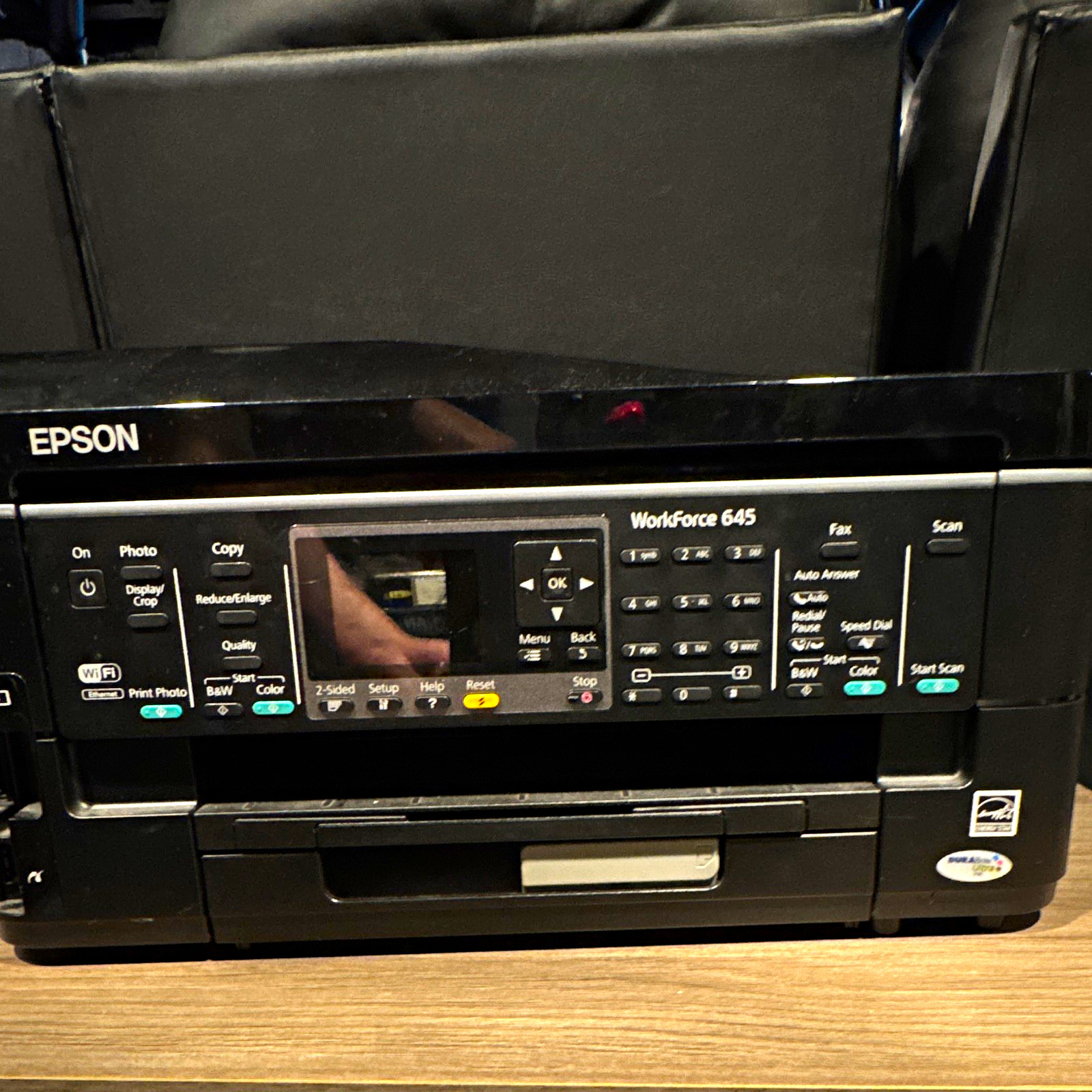 Epson WorkForce 645 Wireless Color All-in-One Inkjet Printer w/ Fax