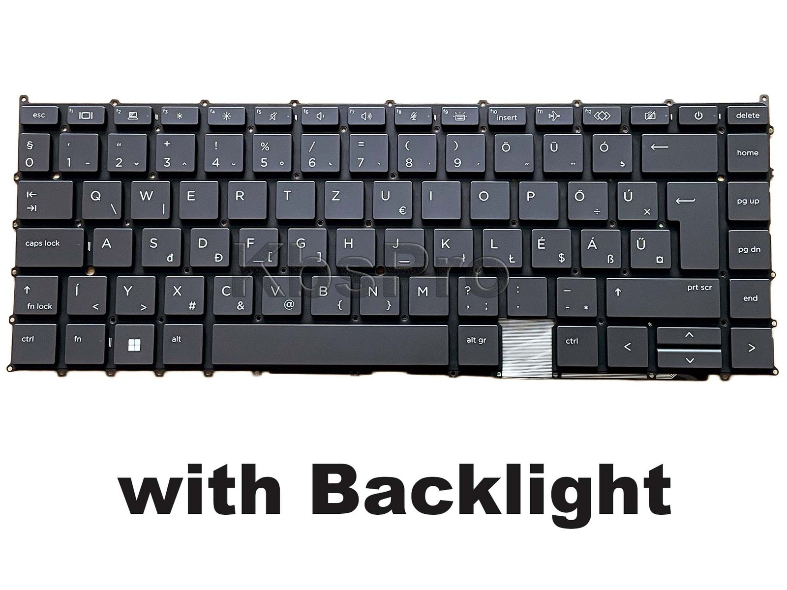 New/Oirg Backlit Hungarian Keyboard for HP EliteBook x360 1040 G7 1040 G8 Magyar