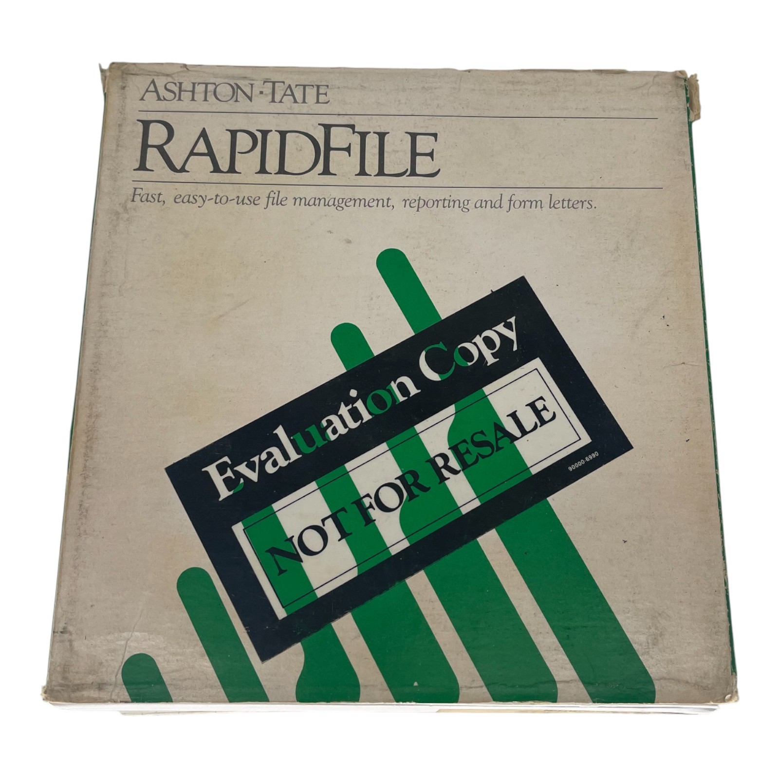 Vintage Ashton-Tate RapidFile Software Package with Manuals & 5.25" Disks