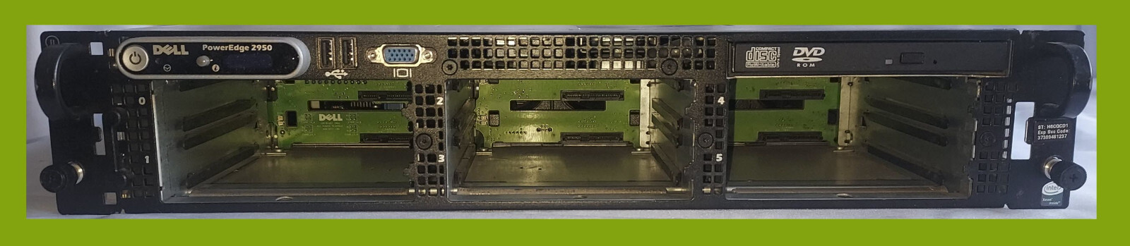 Dell PowerEdge 2950 2-Dual Core XEON-5130@2.00 GHz - NO RAM - No HDs #154