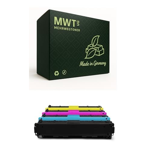 Eurotone 10x Toner Cartridge Multicolor Reusable Toner (No HP Genuine) 025#310MWT