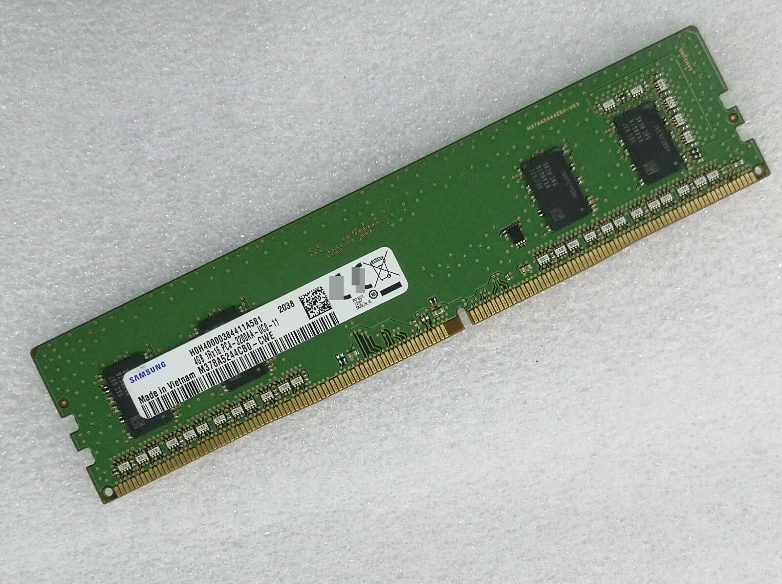 Samsung 4GB DDR4 3200 Desktop DIMM RAM 1Rx16 PC4-25600 for DELL HP Lenovo Acer
