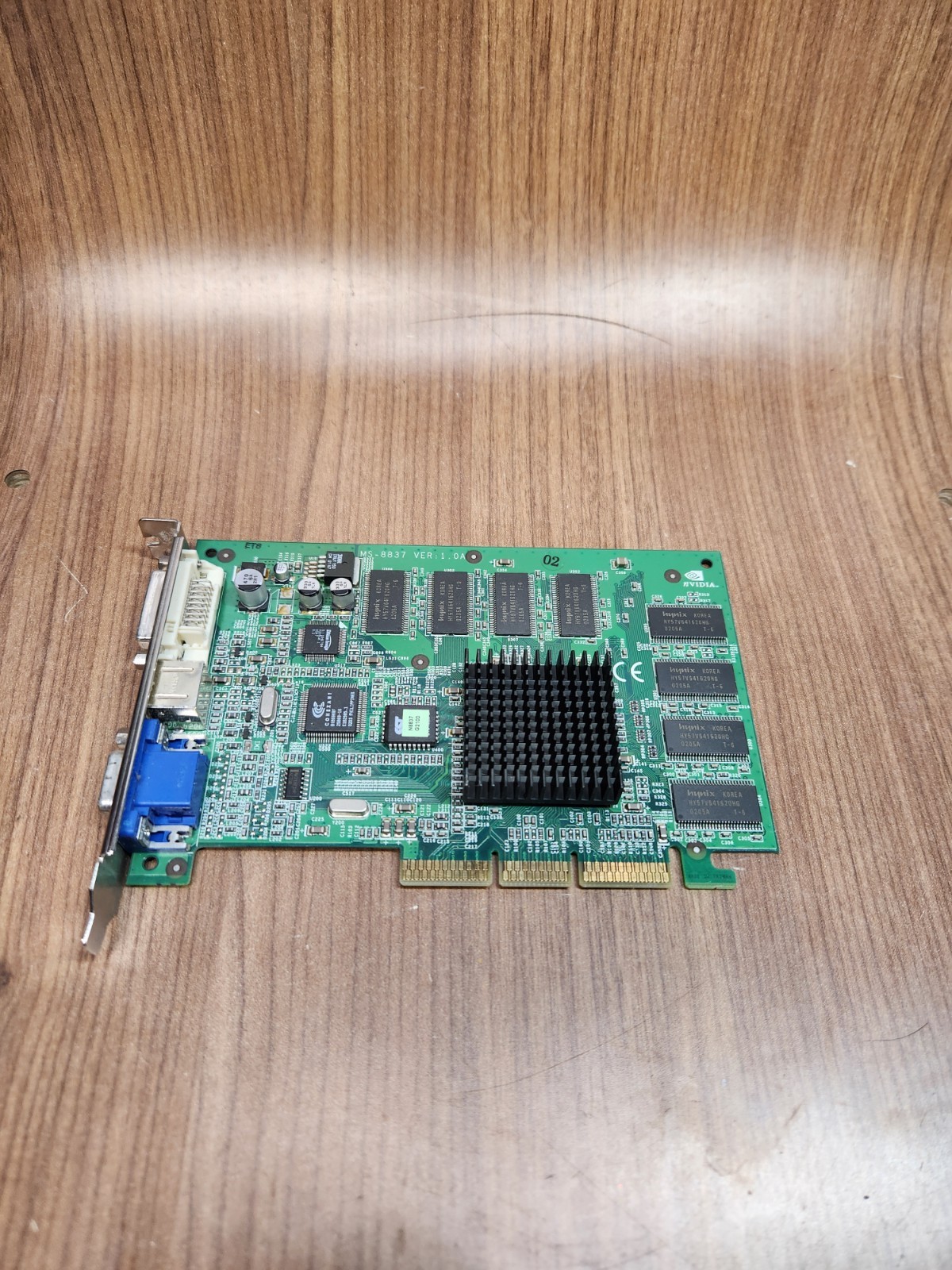MSI MS-8826 NVIDIA GeForce2 MX400 64MB AGP VGA S-Video Compaq Untested