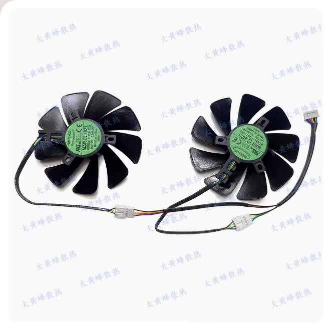 For ASUS R9 280X-DC2T-3GD5-V2 Graphics Card Cooling Fan T129025SU Accessories