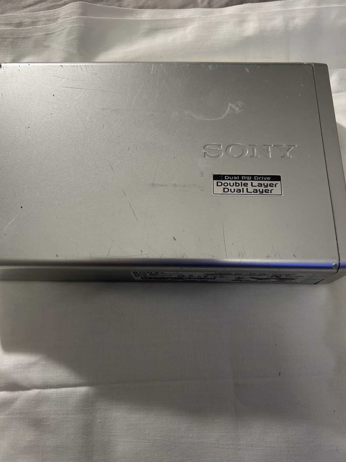 Sony DRX-830U DVD/CD Rewriteable Drive ( Needs Repair)