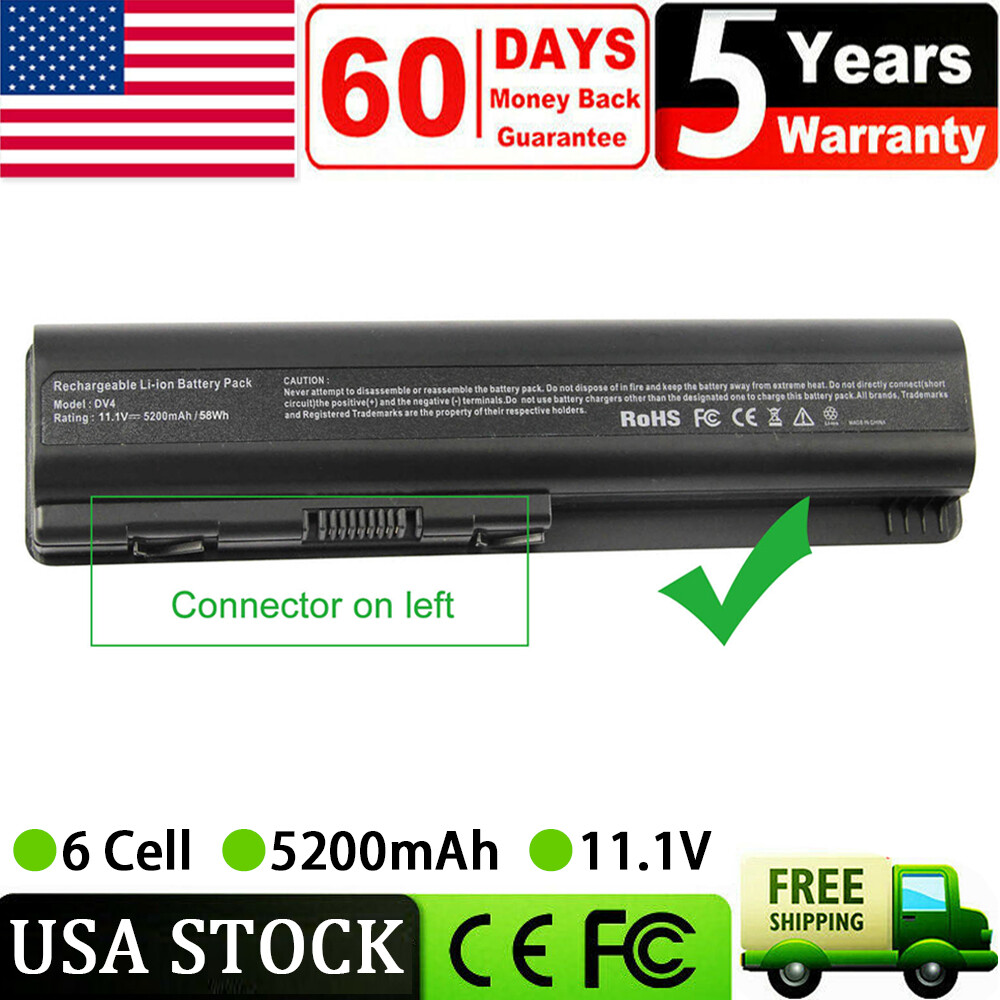EV06 484170-001 Battery for HP G50 G60 G61 G70 HSTNN-IB79 HSTNN-UB72 HSTNN-LB72