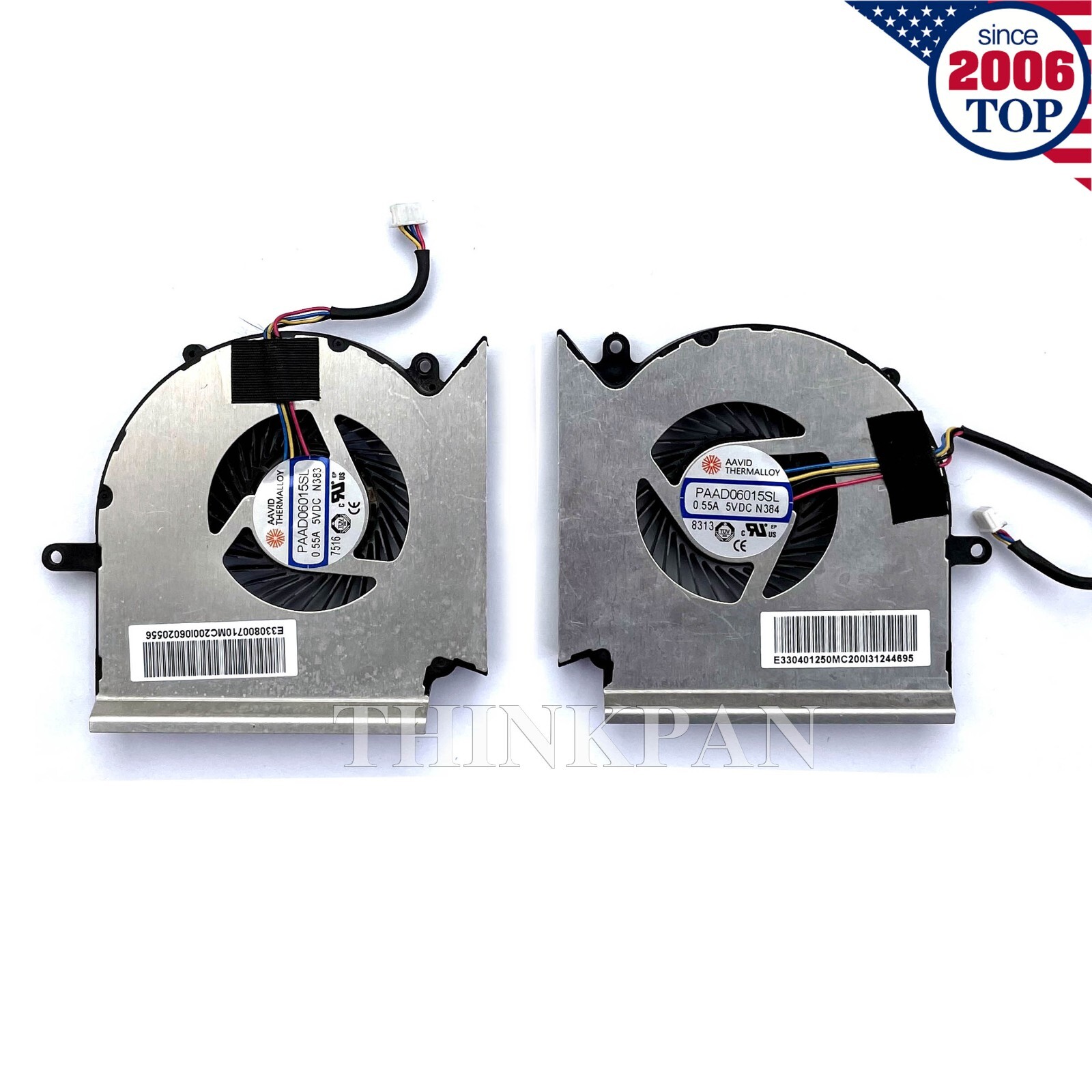 New CPU & GPU Cooling Fan for MSI GL63 GE63 GP63 GV63 GL73 GP73 GE73VR MS-16P1