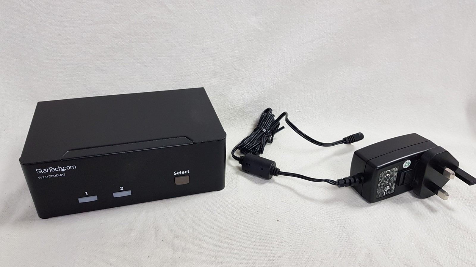 NEW Startech sv231dpddua2 2 Port DisplayPort Dual-monitor KVM Switch 4k 60 Hz