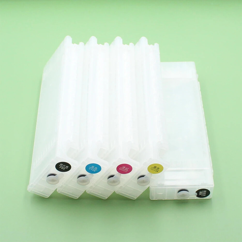 5pc 700ml Refillable Ink Cartridge With Chip For Eps SureColor T3000 T3070 T5070