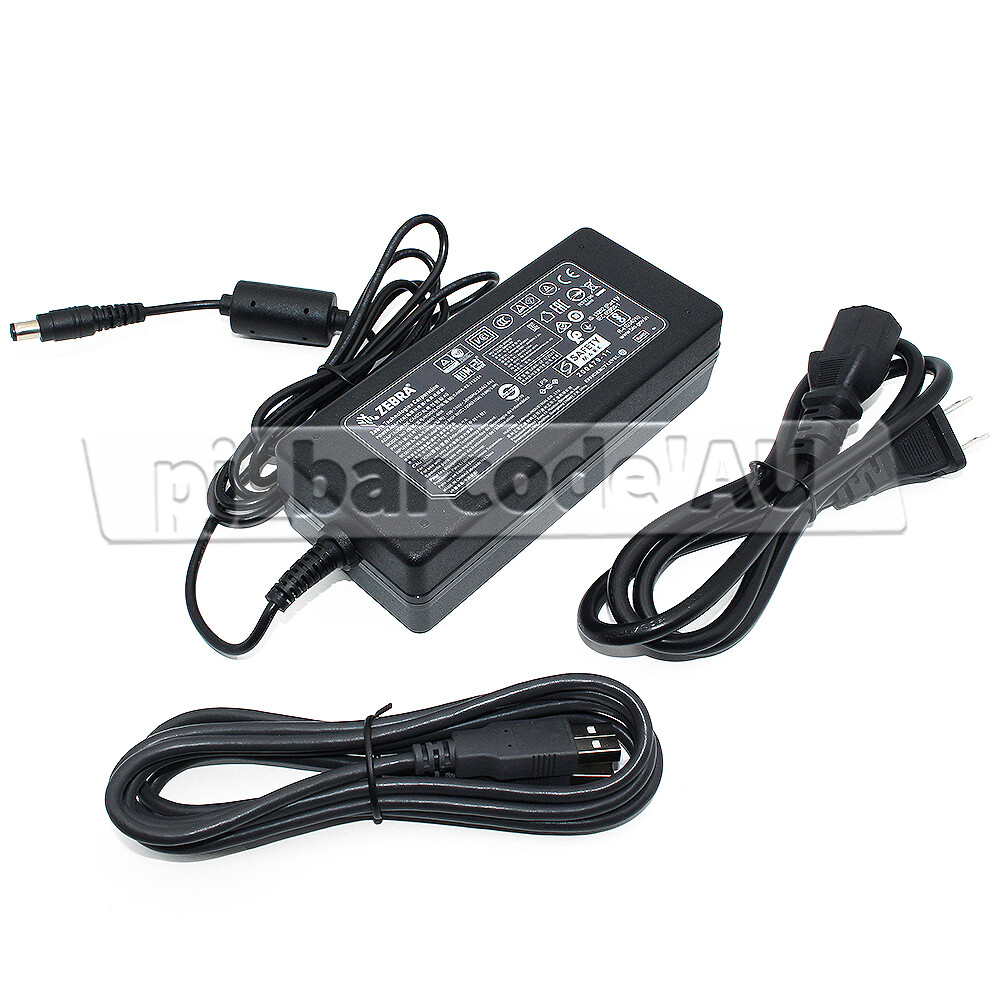 Power Supply Adapter For Zebra GK420d GX420d ZP450 ZP550 ZD420 Printer GENUINE