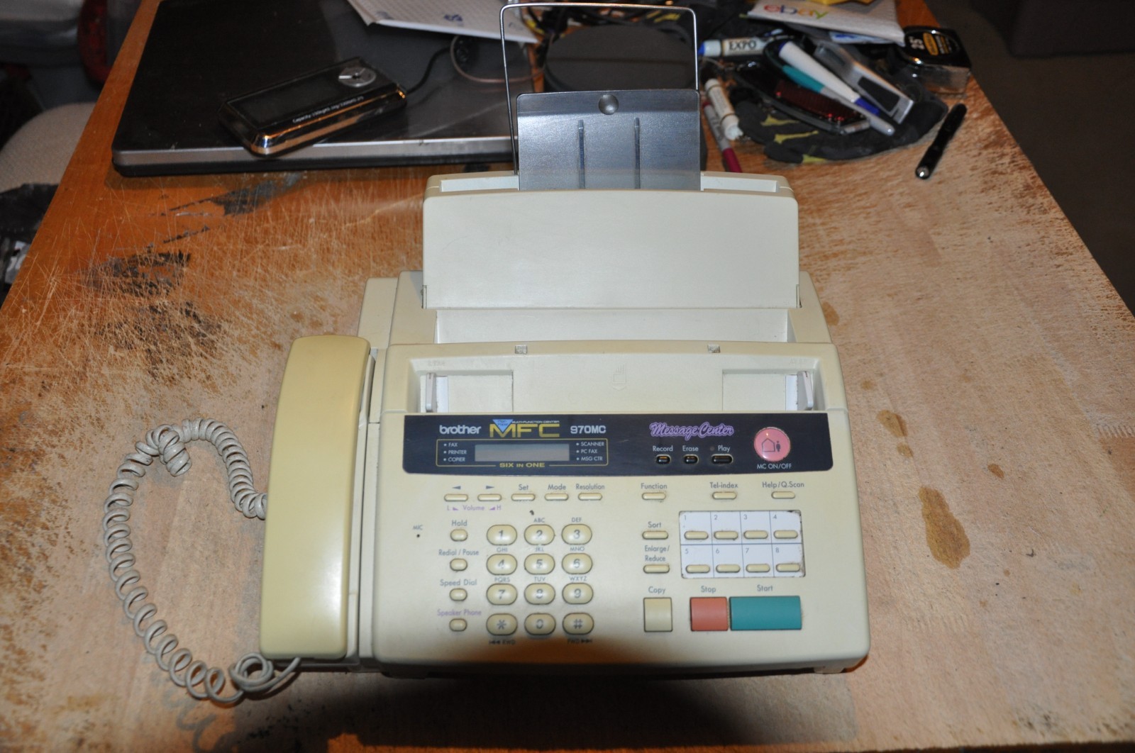 Vtg Brother MFC 970 MC Six In One  Message Center Pro Fax,Printer,Copier,Scanner
