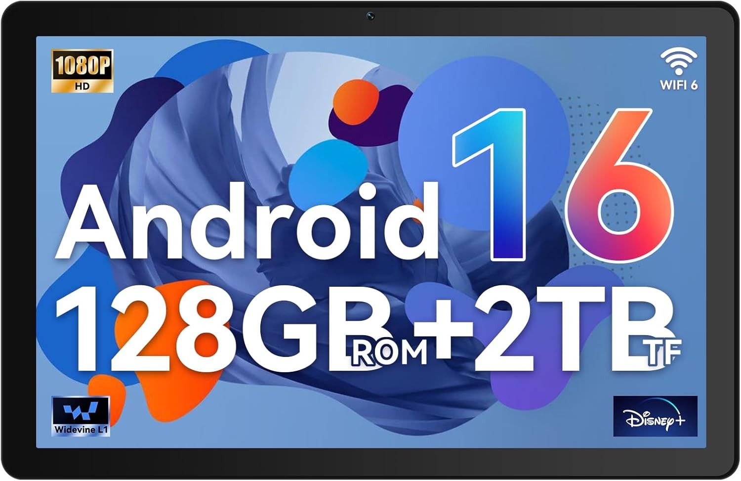 Tablet Android 16 Tablet 30GB RAM 128GB ROM 2TB TF 10 Inch Tablet 8-core 6200mAh