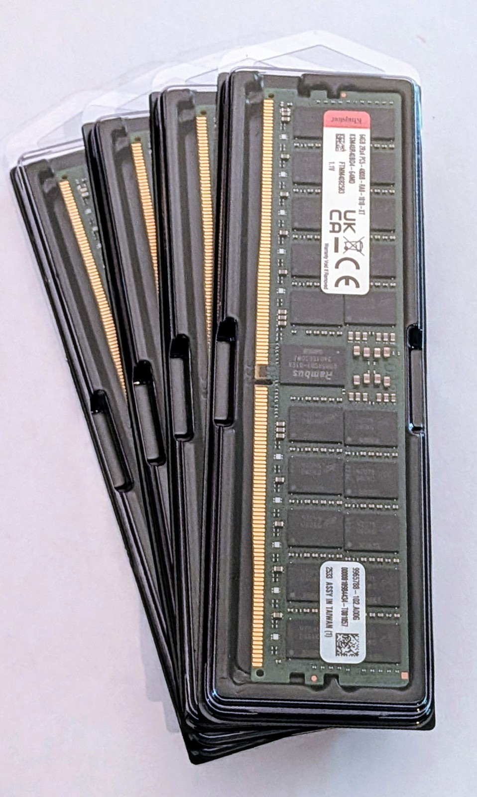 64GB RAM 4800 MTs DDR5 Server Kingston Premier RDIMM ECC mhz TRX50 WRX90E Sage